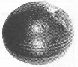 grooved sphere from South Africa